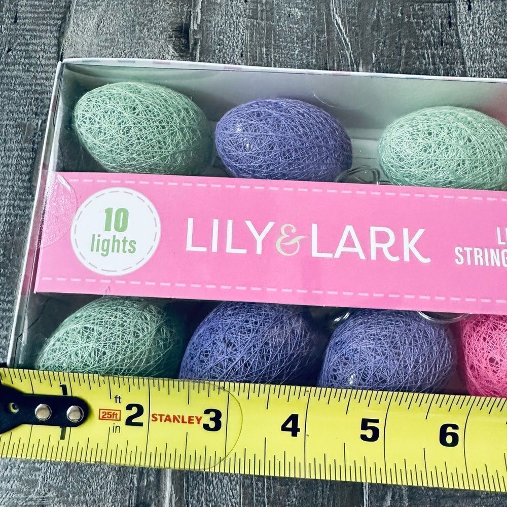 Easter Egg LED Spring String Lights - Picture 3 of 4